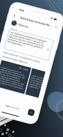 Quick & Easy Resume Builder CV для Android — скриншот 2
