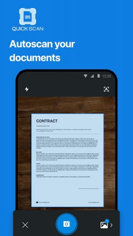QuickScan: Document Scanner — скриншот 1
