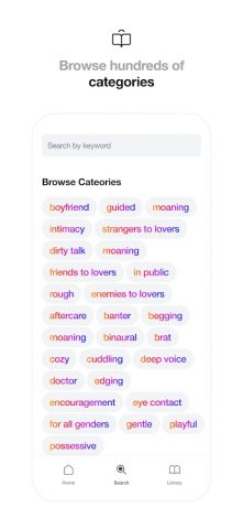 Quinn — Audio Stories для Android — скриншот 4