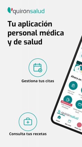 Quirónsalud для Android — скриншот 1