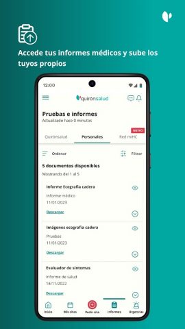 Quirónsalud для Android — скриншот 4
