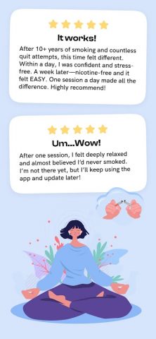 Quit: Hypnosis to Stop Smoking для Android — скриншот 5