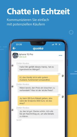 Quoka Kleinanzeigen Flohmarkt для Android — скриншот 4