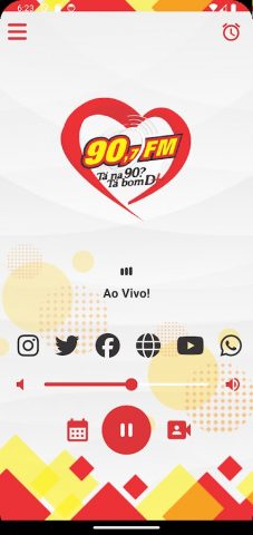 Rádio 90 FM для Android — скриншот 1