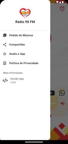Rádio 90 FM для Android — скриншот 2