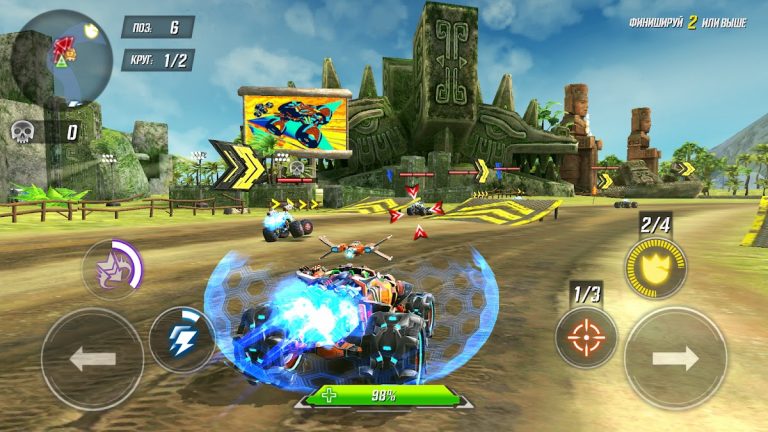 RACE: Ракеты Арена Машины Экшн для Android — скриншот 3