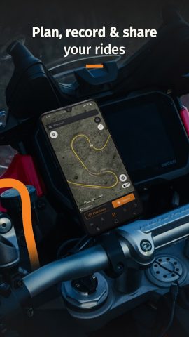 REVER — Motorcycle GPS & Rides для Android — скриншот 3