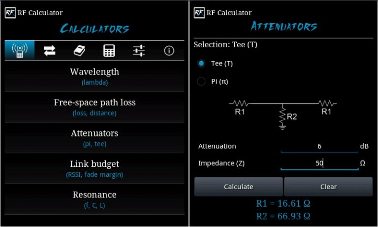 РФ Калькулятор для Android — скриншот 5