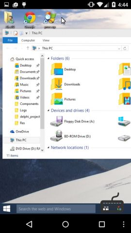 RMS Удаленный доступ для Android — скриншот 2