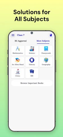 RS Aggarwal Class 7 Solution для Android — скриншот 3