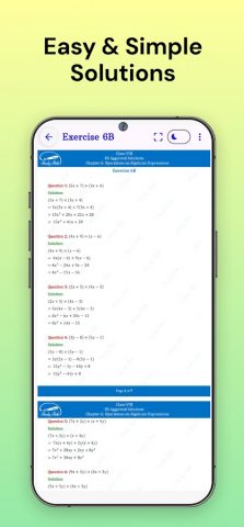 RS Aggarwal Class 8 Solution для Android — скриншот 4