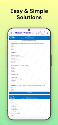 RS Aggarwal Class 9 Solutions для Android — скриншот 2