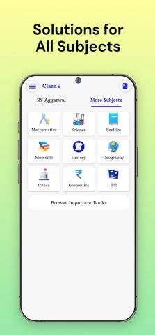 RS Aggarwal Class 9 Solutions для Android — скриншот 3