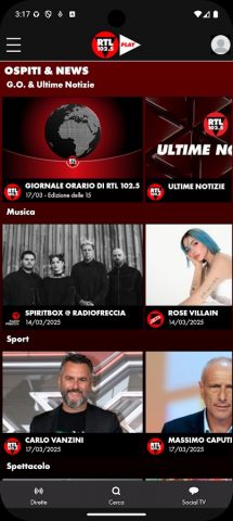 RTL 102.5 PLAY для Android — скриншот 5