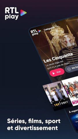 RTL play — Streaming et direct для Android — скриншот 1