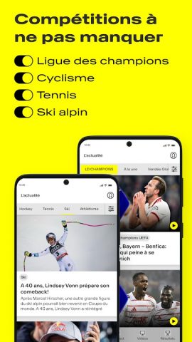 RTS Sport: Live et Actualité для Android — скриншот 5