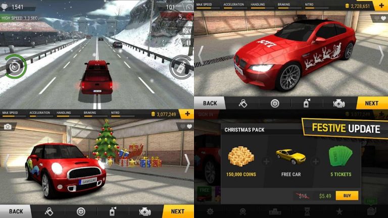 Racing Fever для Android — скриншот 4