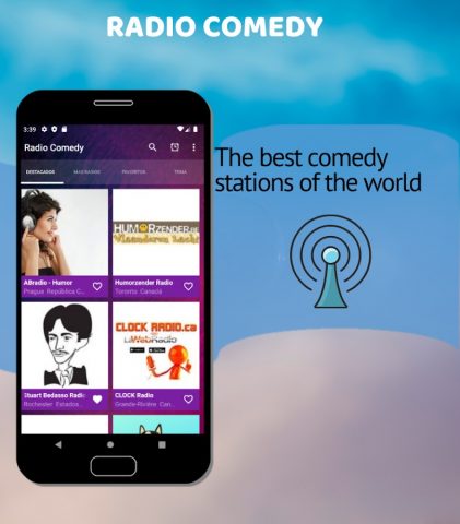 Radio Comedy для Android — скриншот 2