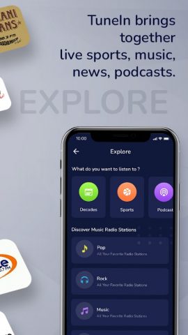 Radio Fm Without Internet для Android — скриншот 4
