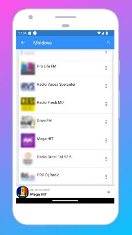 Radio Moldova + Radio FM și AM для Android — скриншот 4