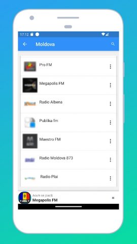 Radio Moldova + Radio FM și AM для Android — скриншот 5
