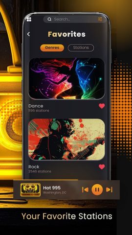 Radio Tune для Android — скриншот 4