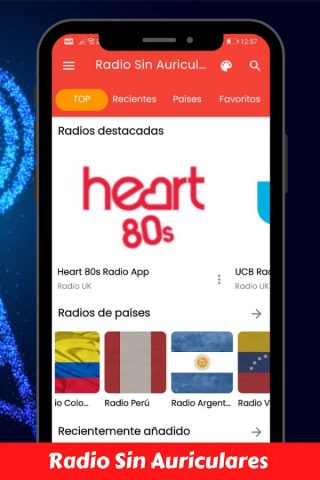 Радио без наушников AM FM для Android — скриншот 3