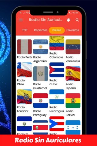 Радио без наушников AM FM для Android — скриншот 4