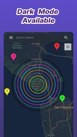 Radius Around Me — Map Radius для Android — скриншот 3