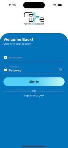 RailWire Subscriber для Android — скриншот 4