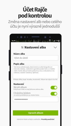 Rajče do kapsy для Android — скриншот 5