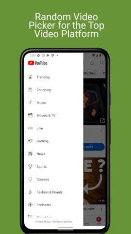 Random Video — Random Picker для Android — скриншот 2