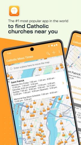 Расписание святых Месс для Android — скриншот 1