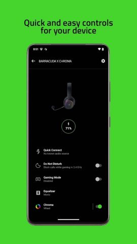 Razer Audio для Android — скриншот 2