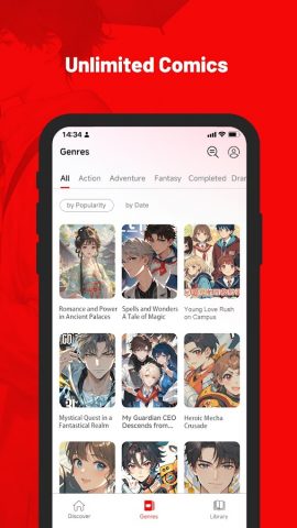 ReadManga-Manga/Comics/Webtoon для Android — скриншот 4