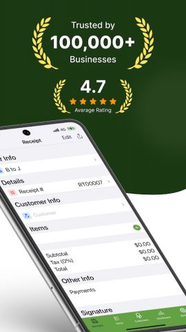 Receipt Maker для Android — скриншот 2