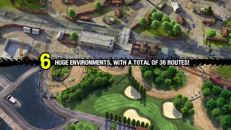 Reckless Racing 3 для Android — скриншот 4