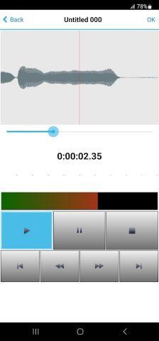 RecordPad Audio Recorder для Android — скриншот 4