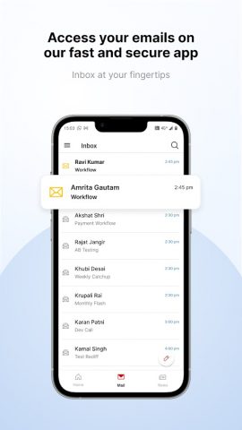 Rediff для Android — скриншот 2