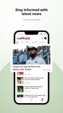 Rediff для Android — скриншот 4
