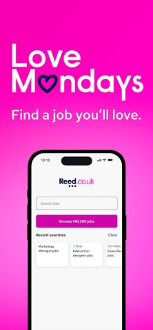 Reed.co.uk Job Search для Android — скриншот 1