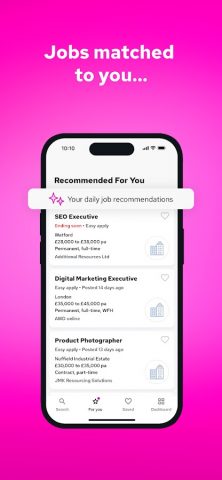 Reed.co.uk Job Search для Android — скриншот 4