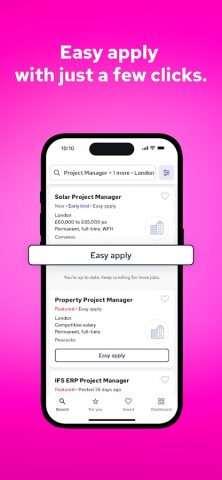 Reed.co.uk Job Search для Android — скриншот 5