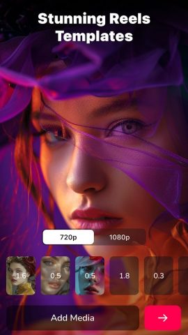 Reelsy Reel Maker Video Editor — скриншот 3