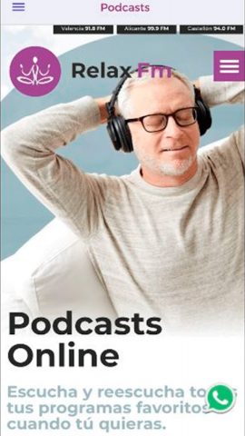 Relax FM для Android — скриншот 2