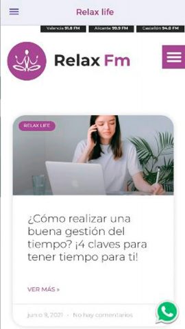 Relax FM для Android — скриншот 3