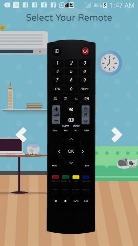 Remote For Sharp TV -WiFi/IR для Android — скриншот 4