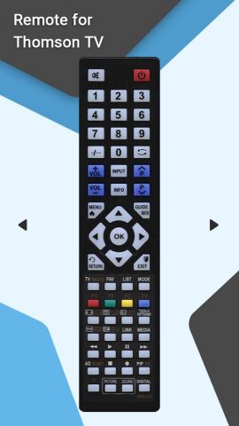 Remote for Thomson TV для Android — скриншот 3
