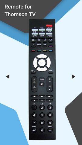 Remote for Thomson TV для Android — скриншот 4
