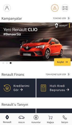 Renault PORT для Android — скриншот 1